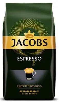 Jacobs Experten Espresso Coffee 1 kg / Zrnková káva / Arabica & Rubusta