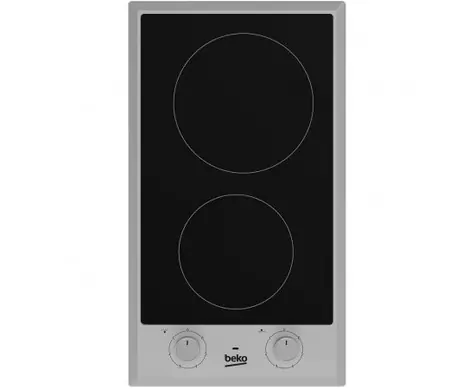 Beko HDCC32200X stříbrná / Varná deska / 2 plotny / 2900W / doprodej