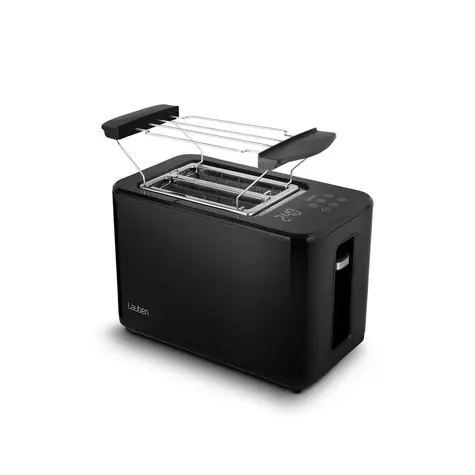 Lauben Toaster 900BC černá / Topinkovač / 900W / 2 plátky pečiva / 7 stupňů opečení / automatické vypnutí