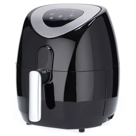 Severin FR 2430 / Horkovzdušná fritéza / 1500 W / 4.5 l / digitál / 80-200 °C / 8 programů
