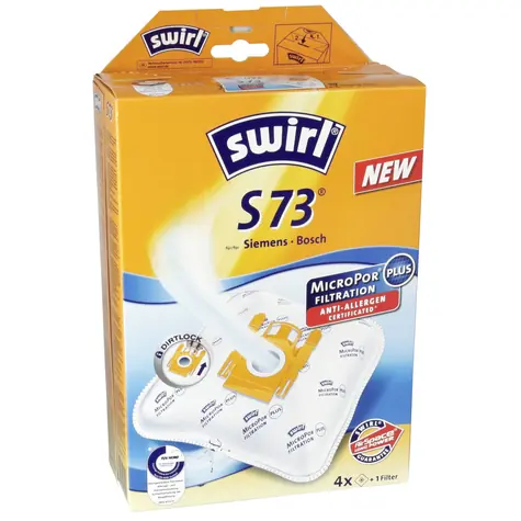 Swirl S 73 MP Plus AirSpace sáčky do vysavače / textilní / univerzální / 4ks