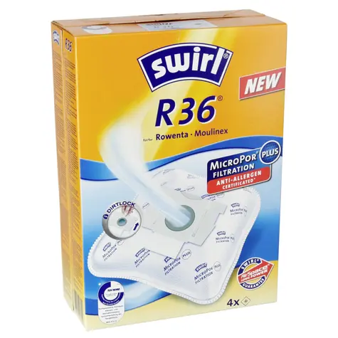 Swirl R 36 MP Plus AirSpace sáčky do vysavače / textilní / univerzální / 4ks