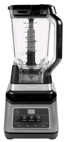 Ninja BN750EU šedá / Stolní mixér / mixování / drcení / sekání / hnětění / 1200W / 2.1 l