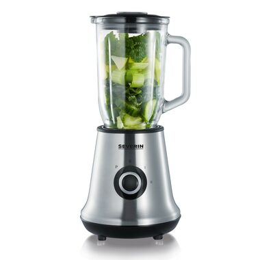 Severin SM 3734 stříbrná / Stolní mixér / 500W / 1 l / 2 rychlosti