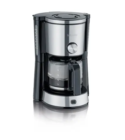 Severin KA 4825 stříbrná / Kávovar na překapávanou kávu / 1000W / 1.25 l / doprodej