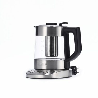 Severin WK 3473 stříbrná / Rychlovarná konvice / 2200W / 1 l / nerez + sklo