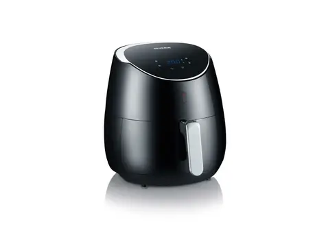 Severin FR 2445 černá / Horkovzdušná fritéza / 2000W / 5 l / 8 programů / 80 - 200 °C