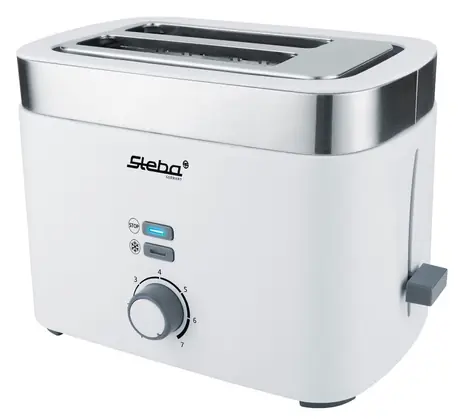 Steba TO 10 Bianco bílá / Topinkovač / 2 toasty / 930 W 