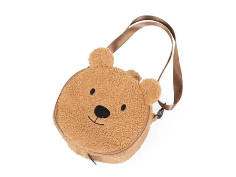 Childhome Dětská taška přes rameno Teddy / 24 x 24 x 10 cm / od 2 let