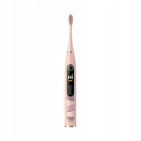 Oclean Electric Toothbrush X Pro růžová / Sonický zubní kartáček / 20 režimů / 42.000 kmitů / Bluetooth