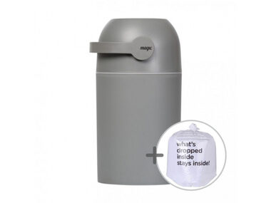 Magic Koš na pleny Graphite / 40 l / 52 x 26 cm