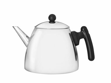 Bredemeijer Classic II Konvička na čaj stříbrná / 1.2 l / nerez