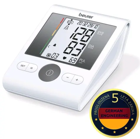 Beurer BM 28 valuepack bílá / tlakoměr / LCD displej 