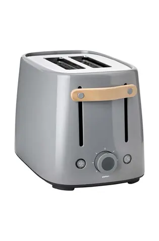 Stelton Emma Toaster šedá / Topinkovač / 870-1030 W / nerez / fuknce odmrazování