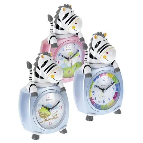 Mebus 26637 - Dětský budík Zebra