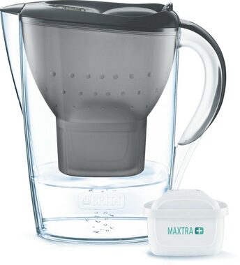 Brita Marella PF šedá / filtrační konvice na vodu / 2.4 l / filtr: Maxtra+ Pure Performance