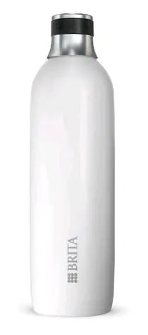 Brita Velká nerezová láhev bílá / pro výrobník sody sodaTRIO / 1 l