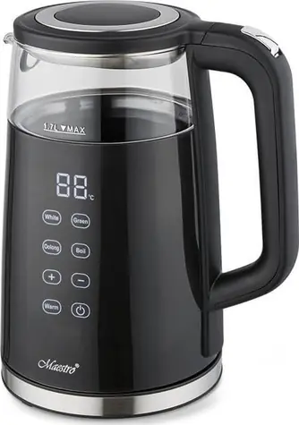 Maestro MR-049 černá / Rychlovarná konvice / 2200W / 1.7 L 