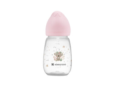 KikkaBoo Kojenecká láhev 260ml 3m+ Savanna Pink
