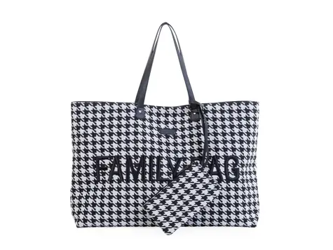 Childhome Cestovní taška Family Bag Pepito Black / 55 x 40 x 18 cm 