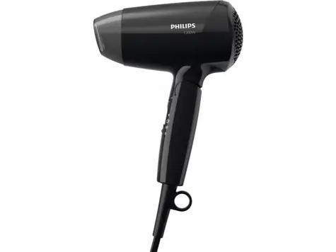 Philips Essential Care BHC010/00 Černá / Vysoušeč vlasů / 1200W / 3 rychlostí-teplot / Thermoprotect