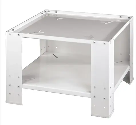 Xavax podstavec pod pračku/sušičku / 60x60 cm / výška 40 cm / nosnost 150 kg, / s odkladací policí