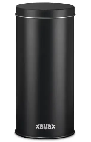 Xavax Barista dóza na kávové/čajové kapsle a jiné / kovová / matná černá