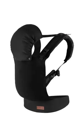 MoMi COLLET Ergonomické nosítko černá / Od 3 měsíců věku do 20 kg