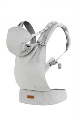 MoMi COLLET Ergonomické nosítko šedá / Od 3 měsíců věku do 20 kg