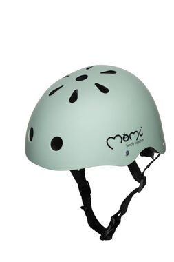 MoMi MIMI Helma matná zelená / obvodu hlavy od 47 do 58 cm