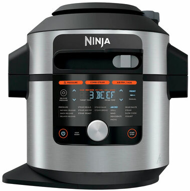 Ninja OL750EU černo-šedá / Multifunkční hrnec / 1650W / 7.5 L / LCD displej / 14 programů