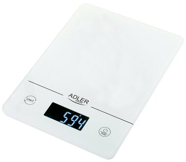 Adler AD 3170 / Digitální kuchyňská váha / LCD / baterie 2x3V