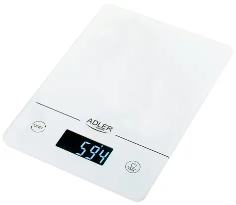 Adler AD 3170 / Digitální kuchyňská váha / LCD / baterie 2x3V
