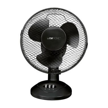 Clatronic VL 3601 černá / Stolní ventilátor / 30W / 2 rychlosti / 23 cm