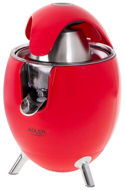 Adler AD 4013r červená / Elektrický lis na citrusy / 800 W