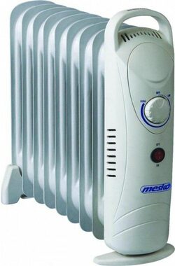 Mesko MS 7805 bílá / Elektrický olejový radiátor / 9 žeber / 1000W