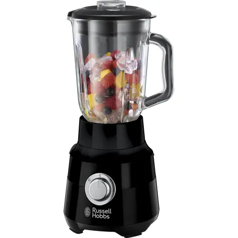 Russell Hobbs 24722-56 Table Blender černá / Stolní mixér / 650W / 1.5 l nádoba / 2 rychlosti 