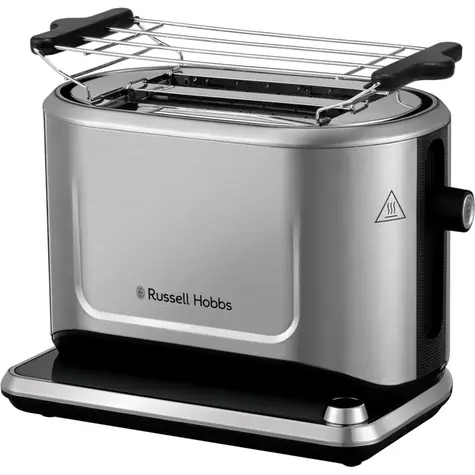 Russell Hobbs 26210-56 Attentiv Toaster stříbrná / Topinkovač / 1500W / nerez
