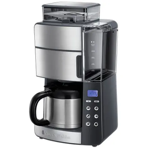 Russell Hobbs 25620-56 Digital Grind&Brew Thermal Coffee Maker / Kávovar na překapávanou kávu s mlýnkem / 1.25 l / termá