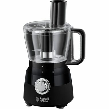 Russell Hobbs 24732-56 Food Processor černá / Kuchyňský robot / 600W / 2 nádoby 2.5 l + 1.5 l / 2 rychlosti