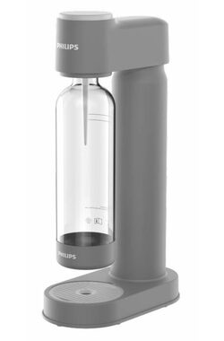 Philips ADD4901GR šedá / výrobník sody / bez BPA / 1x láhev 1 l / 1x CO2 plyn
