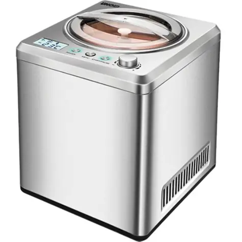 Unold 48872 Exklusiv stříbrná / Zmrzlinovač / 180 W / 2 L / doba přípravy 30 minut / s kompresorem
