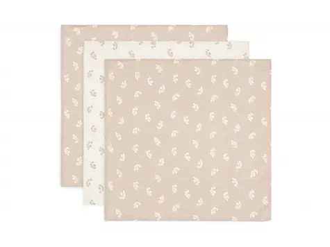 Jollein Pleny 70x70 cm Twig Wild Rose 3 ks 