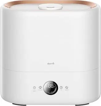 Deerma ST636W bílá / Zvlhčovač vzduchu / 28 W / místnost až 30 m-2 / 280ml-h / zásobník na vodu 4.5 L / 36.5 dB