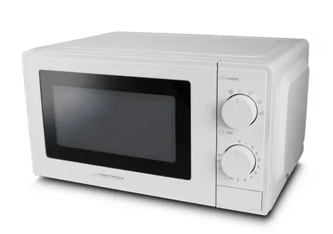 Esperanza EKO011W ESTOFADO bílá / Mikrovlnná trouba / 1100W / 20 L / 5 úrovní ohřevu 