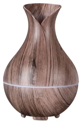 SIXTOL Bloom šedé dřevo / Aroma difuzer / 200ml / 6 W / Automatické vypnutí