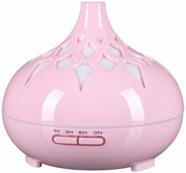 SIXTOL Palm růžový lesk / Aroma difuzer / 500ml / 12 W / Automatické vypnutí
