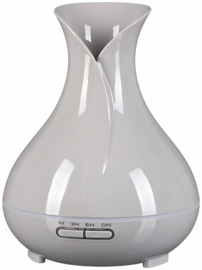 SIXTOL Vulcan šedý lesk / Aroma difuzer / 350ml / 12 W / Automatické vypnutí