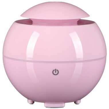 SIXTOL Globe růžový lesk / Aroma difuzer / 150ml / 6 W / Automatické vypnutí