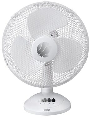 ECG FT 40a bílá / stolní ventilátor / 50W / 3 rychlosti / 40 cm  / doprodej
